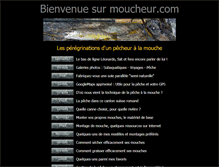 Tablet Screenshot of moucheur.com